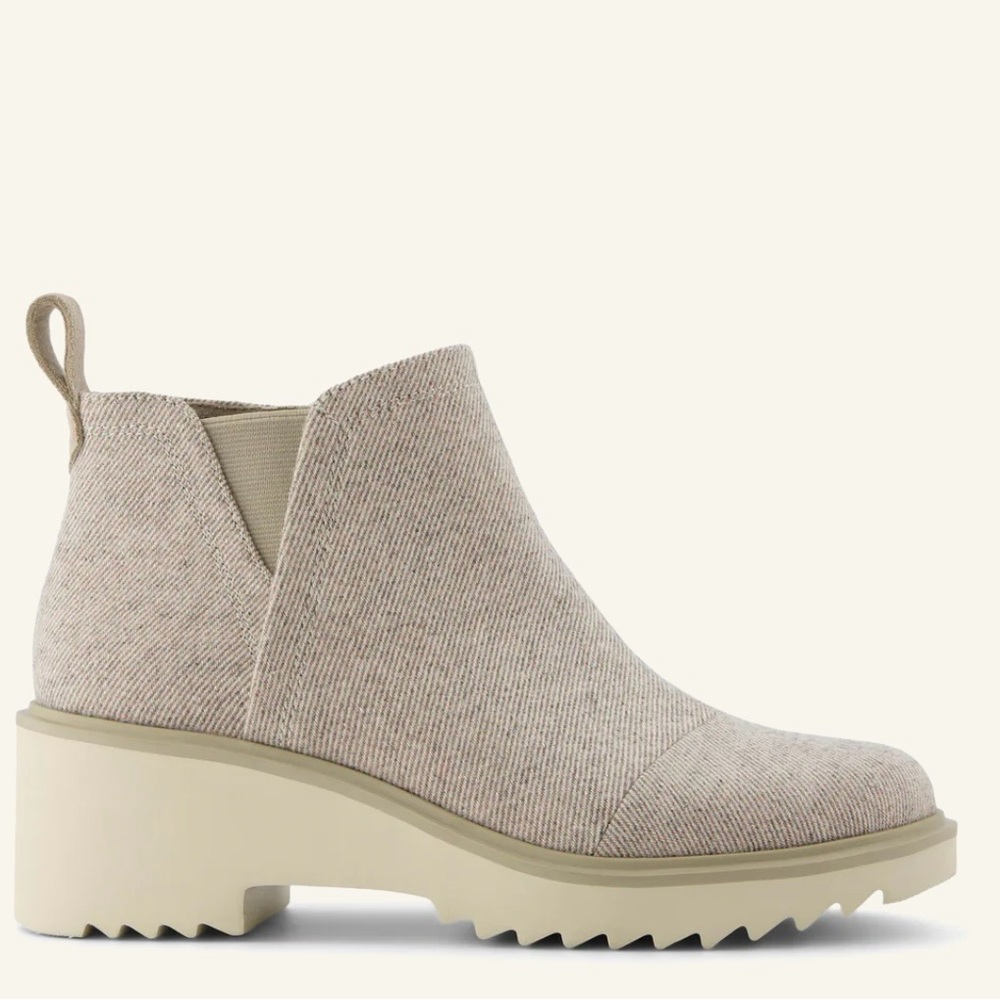 TOMS Maude Wedge Boot Size 5.5 - Picture 3 of 12